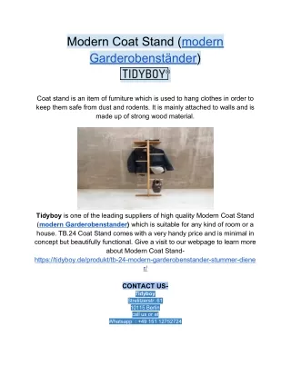 modern coat stand modern garderobenst nder
