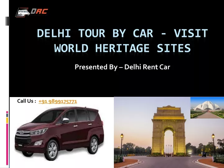 presented by delhi rent car