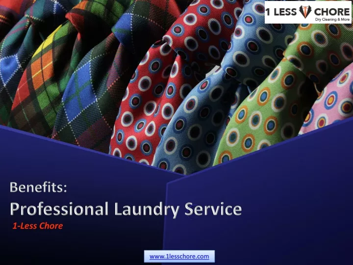 benefits professional laundry service
