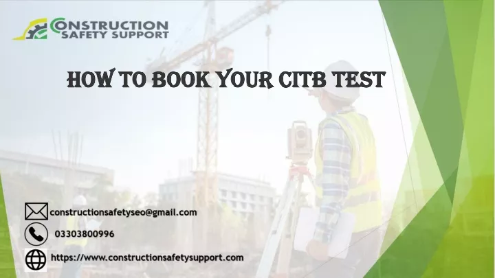 how to book your citb test