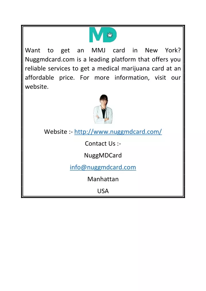want to get an mmj card in new york nuggmdcard