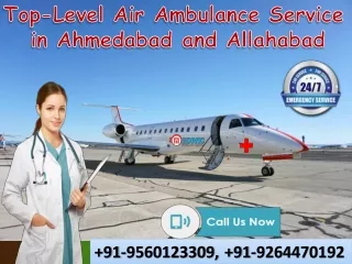 Gain Unrivalled Emergency Air Ambulance Service in Ahmedabad by Medivic