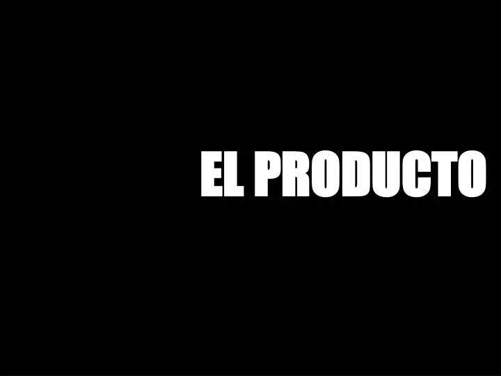 el producto