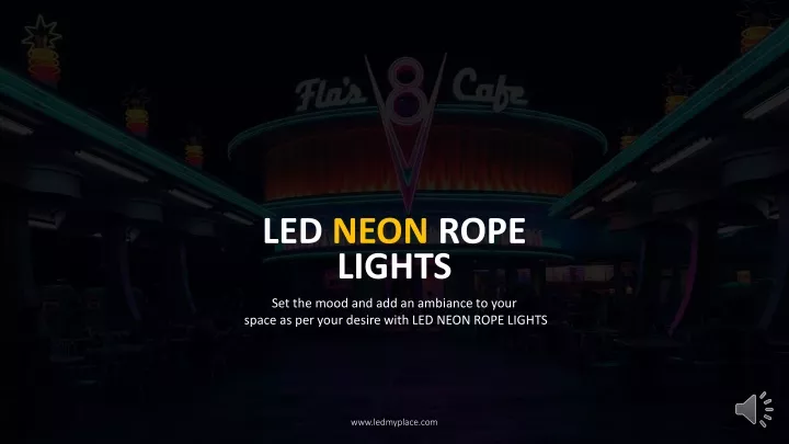 led neon rope lights
