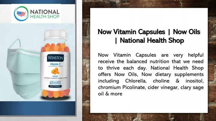 now vitamin capsules now oils national health shop