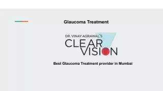 Clear Vision provides the best glaucoma surgery in Mumbai