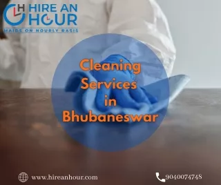 Cleaning Services in Bhubaneswar- Hire an Hour