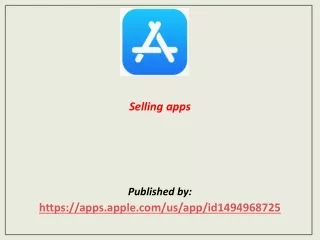 Selling apps