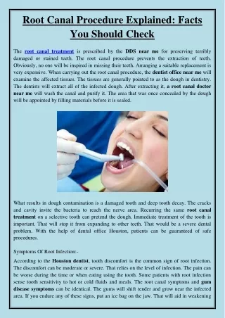 root canal procedure explained facts you should
