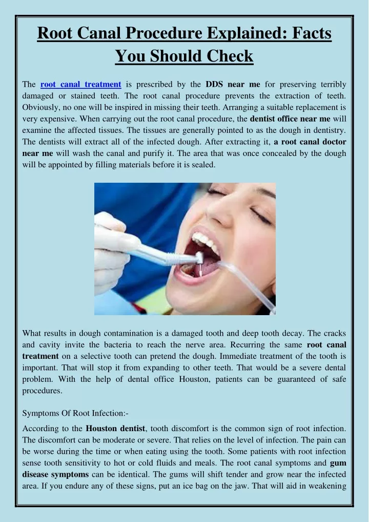 root canal procedure explained facts you should