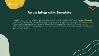 arrow infographic template