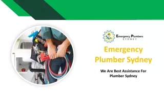 We Are Best Assistance For Plumber Sydney