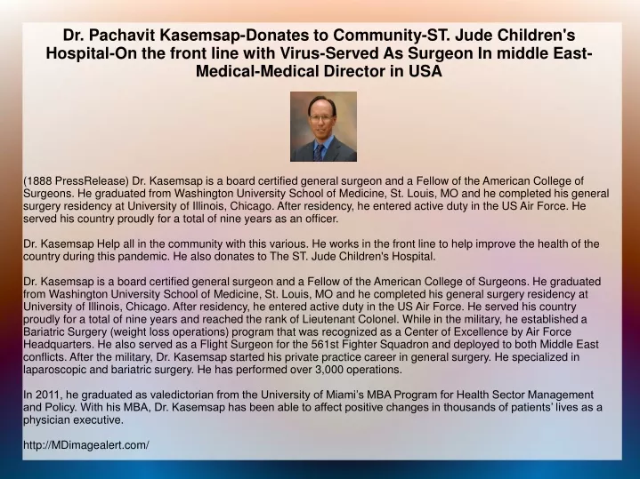 dr pachavit kasemsap donates to community st jude