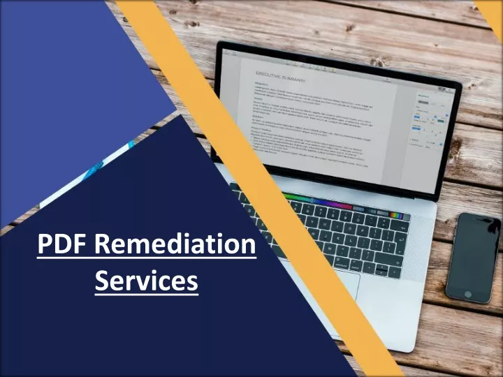 pdf remediation services