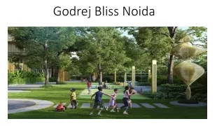 Godrej Bliss Sector 43 Noida