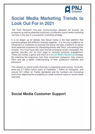 social media marketing trends to look