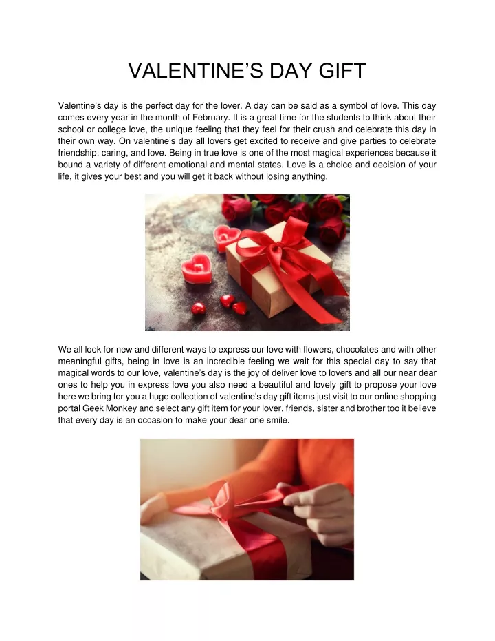 valentine s day gift