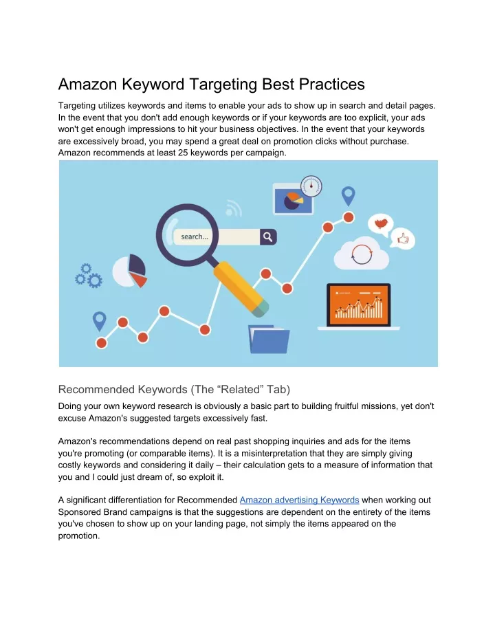 amazon keyword targeting best practices