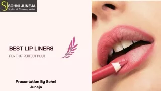 Best lip liners for that perfect pout