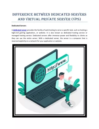 difference between dedicated servers and virtual