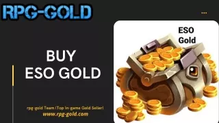 Buy ESO GOLD in Cheap Price at RPG GOLD