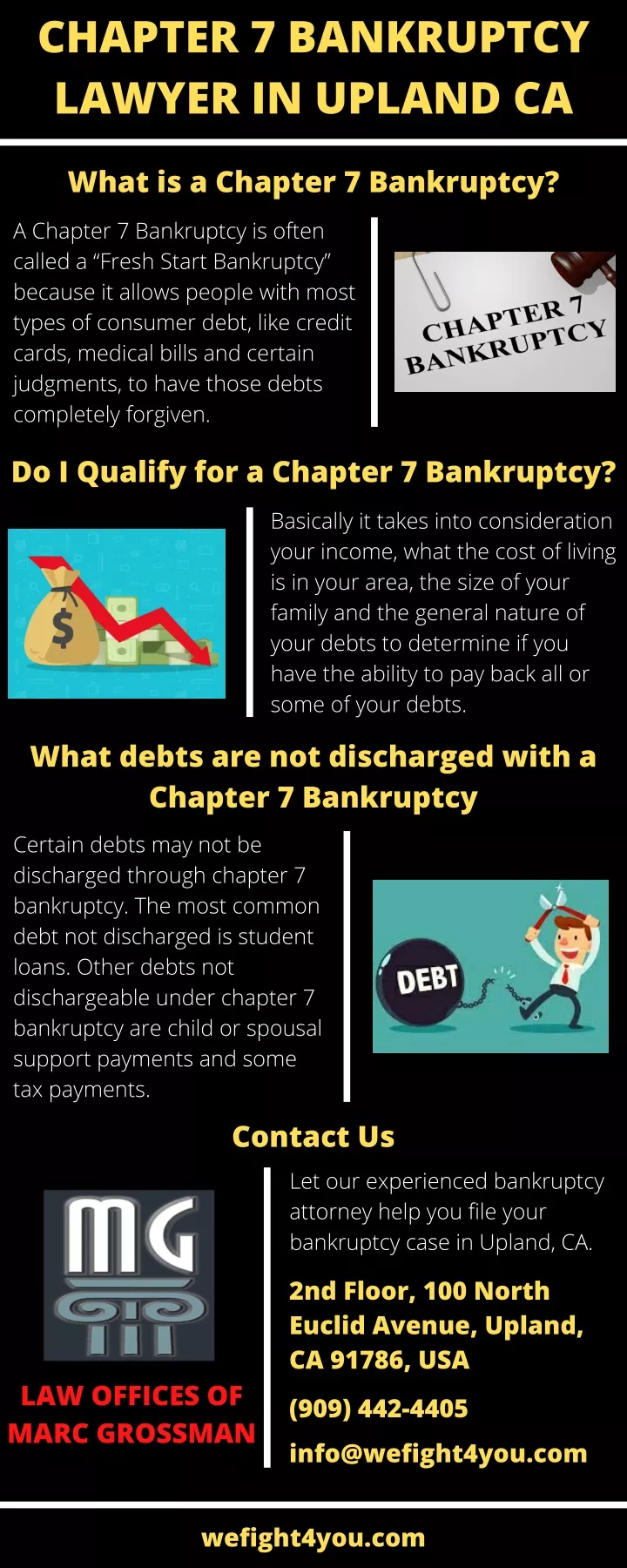 chapter 7 bankruptcy lawyer in upland ca