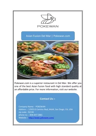 asian fusion del mar pokewan com