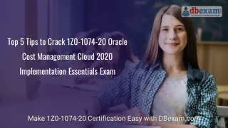 top 5 tips to crack 1z0 1074 20 oracle cost