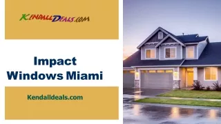 Impact Windows Miami
