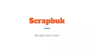 Online Scrap Selling With Scrapbuk