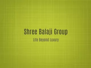 Best Real Estate Projects in Vadodara | Shree Balaji Group