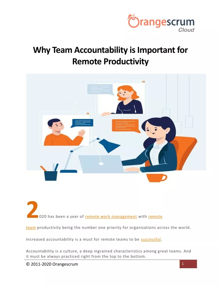 why team accountability is important for remote