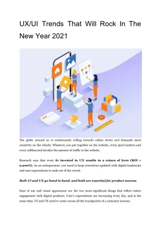 ux ui trends that will rock in the