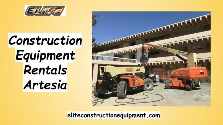 construction equipment rentals artesia