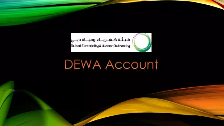 dewa account