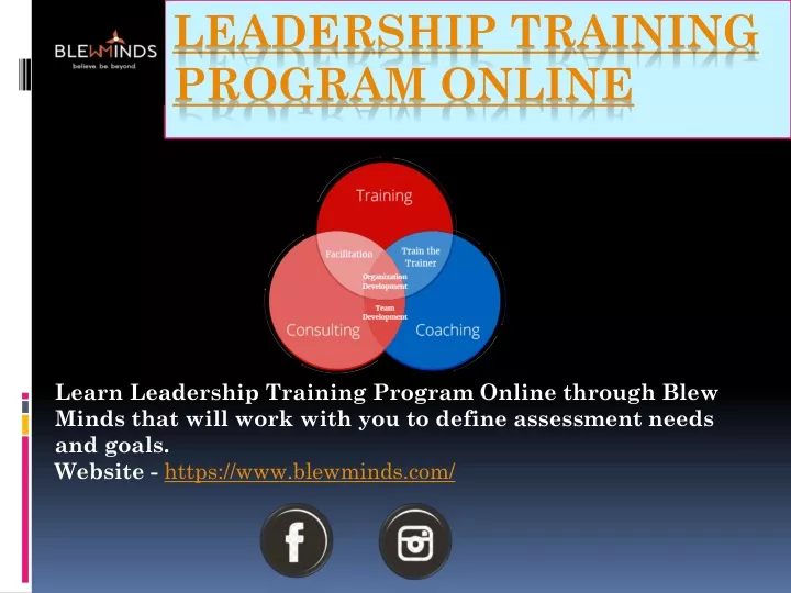 leadership training program online