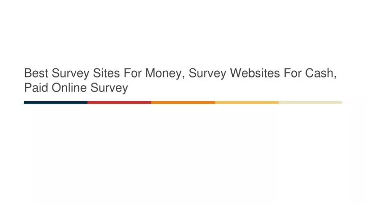 best survey sites for money survey websites for cash paid online survey
