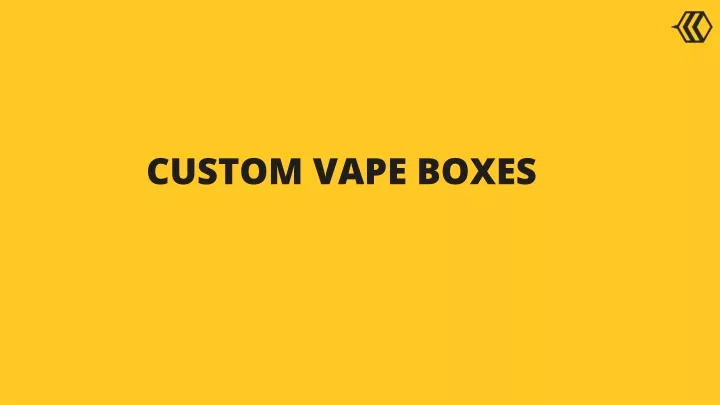 custom vape boxes