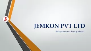 Best Epoxy Cementitious Flooring By Jemkon for Industrial and commercial use