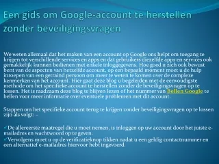 een gids om google account te herstellen zonder beveiligingsvragen