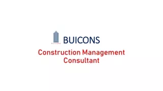 construction management consultant