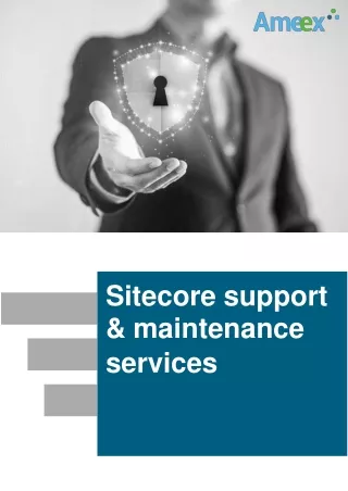 Sitecore Support and Maintenance services | Ameex Technologies