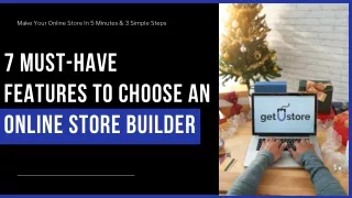 make your online store in 5 minutes 3 simple steps