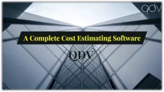 Cost Estimating Software - Quick Devis
