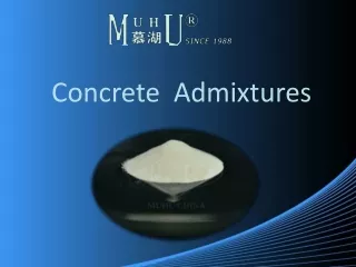 Best Quality of Concrete Admixtures Available at Muhuchina.com