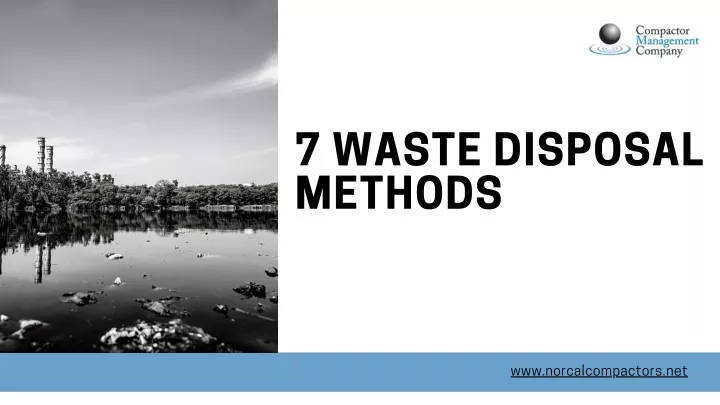 7 waste disposal methods
