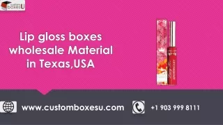 lip gloss boxes wholesale material in texas usa