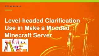 level headed clarification use in make a modded minecraft server