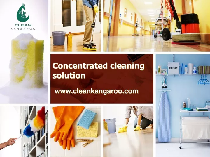concentrated cleaning solution