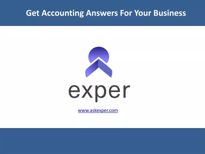 get accounting answers for your business